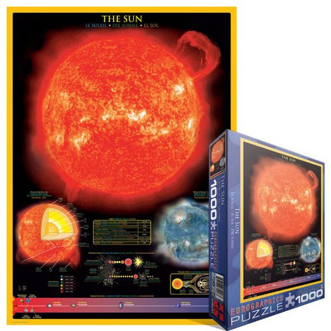 The Sun 1000 pc 10x14 inches Box, Puzzle