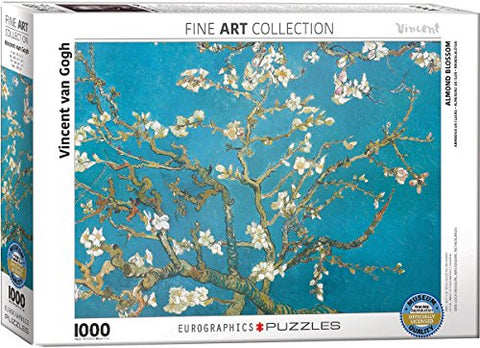 Almond Tree Branches in Bloom, Vincent Van Gogh 1000 pc