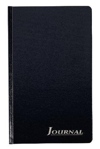 Adams Account Journal, Navy Cover, 7-5/8" X 12-1/8", 150 Pages