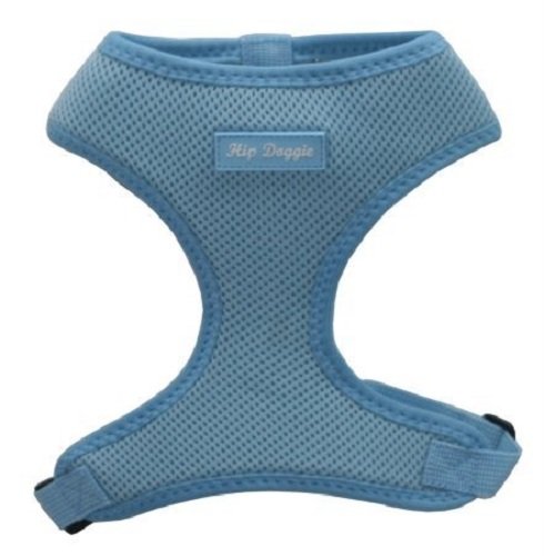 Hip Doggie Ultra Comfort Harness Vest - Blue, Medium