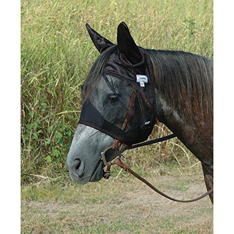 Quiet Ride Fly Mask Standard Ears - Horse