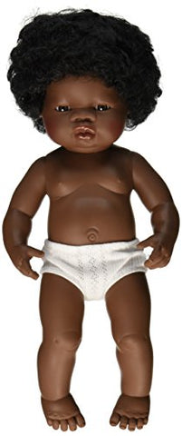 Baby Doll African Girl  (38 cm, 15")