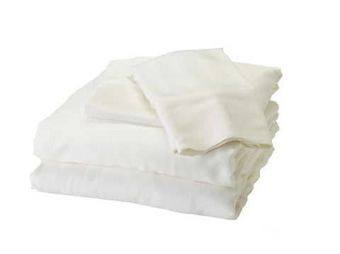 Rayon from Bamboo Full Sheet Set in White
