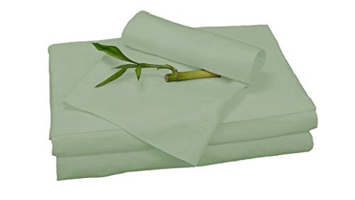 Rayon from Bamboo Full Sheet Set in Sage