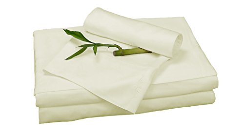 Rayon from Bamboo Queen Sheet Set in Ivory