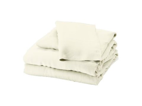 Rayon from Bamboo King Sheet Set in Ivory
