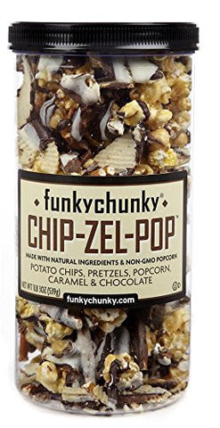 Chip-Zel-Pop, Tall Canister, 20oz