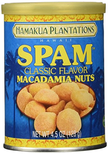 Spam Flavored Macadamia Nuts 4.5oz Can