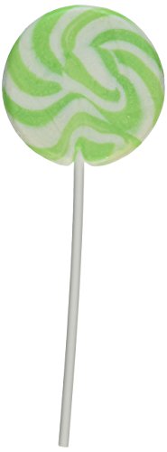 Light Green Swirl Pop - 24 Pcs