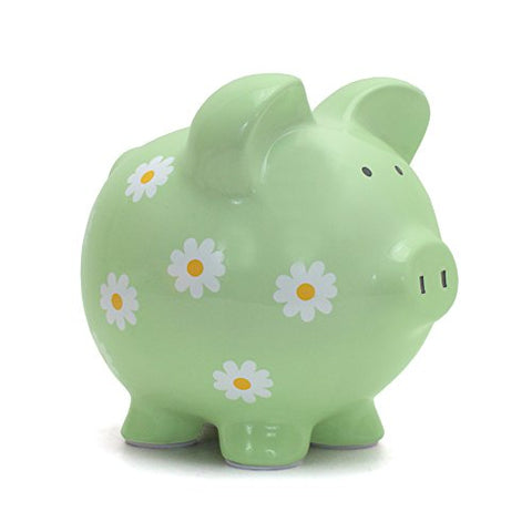 Large Piggy Bank, Daisy