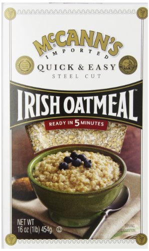 Quick and Easy Steel Cut Irish Oatmeal, 16 oz Box
