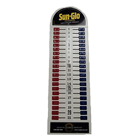 All Plastic Scoreboard (red and blue)