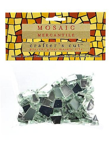 Crafter's Cut Mosaic Mirror Tiles 1/2 lb