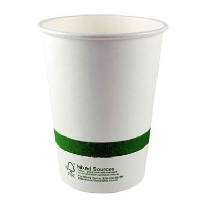 World Centric Hot Paper Cup - Biodegradable, 12.0 oz (50 Count)