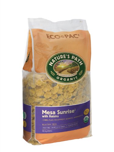 Eco-Pac Cereal Mesa Sunrise w/Raisins At least 95% Organic, 29.1 oz