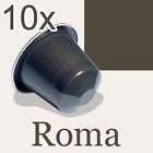 PACK OF 10 NESPRESSO ROMA COFFEE CAPSULES