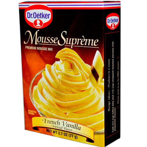 French Vanilla Mousse Box, 2.7 oz