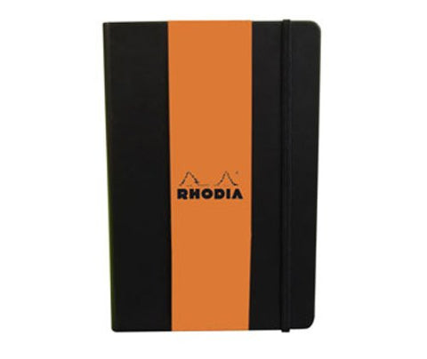 Rhodia Boutique Webnotebook Bound 3 ½ x 5 ½ Lined Black 96 sheets