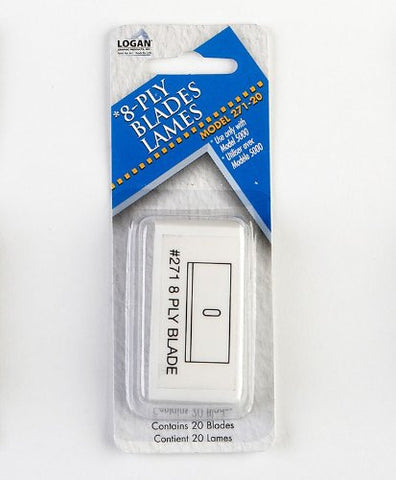Replacement Mat Cutter Blades For 5000 8 Ply Bevel Cutter - 20 blades/pk