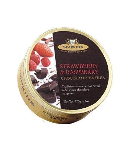 Simpkins Strawberry,Rasberry & Chocolate Centres  (7oz) (not in pricelist)