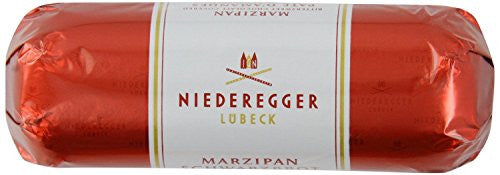 Niederegger Lübeck Schwarzbrot's Marzipan Mit Zartbitter - Schokolade Bittersweet, 125g, 4.4 oz