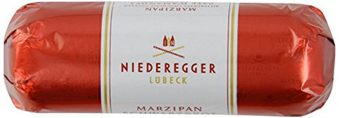 Niederegger Lübeck Schwarzbrot's Marzipan Mit Zartbitter - Schokolade Bittersweet, 125g, 4.4 oz