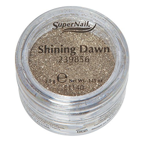Nail Art Glitter, Shining Dawn - champagne