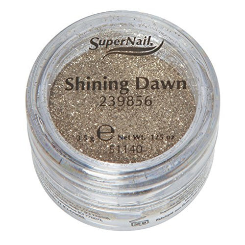 Nail Art Glitter, Shining Dawn - champagne