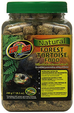 ZOO-MED LABORATORIES 8.5OZ NATURAL FOREST TORTOISE FOOD