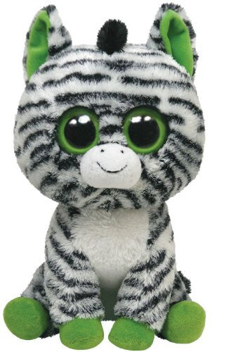Zig-Zag the Zebra Medium Beanie Boo Plush, 13-Inch (Retired)