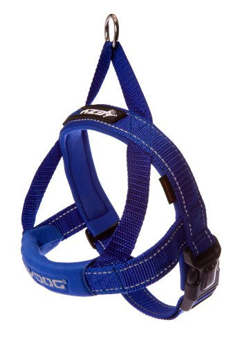 EzyDog Quick Fit Harness - Blue, X-Large