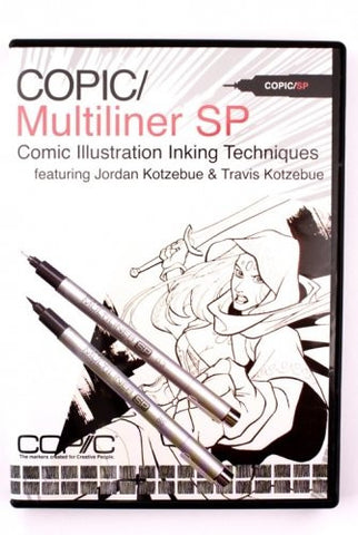 Comic Illustration Inking Techniques