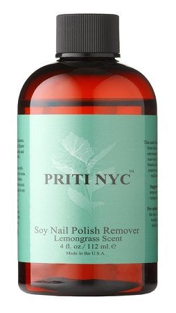 Treatments and Apothecary - Soy Nail Polish Remover w/ Lemongrass Scent 4 oz.