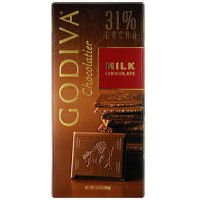 Godiva-Tab-MK Choc, 3.5oz