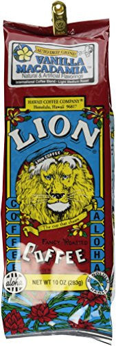 Lion Classic Roasts - Vanilla Macadamia (10oz) (AD)