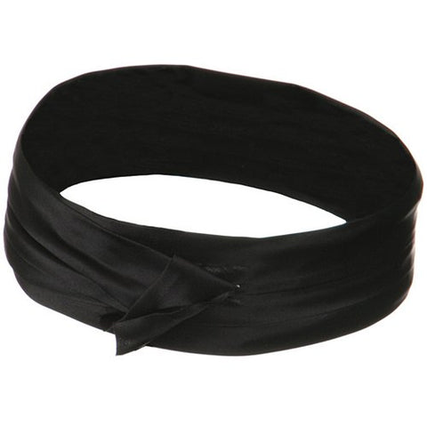 DPC/Scalar, Silk 3 Pleat Fashion Band - Black Woven (27" length, 2" in wide)