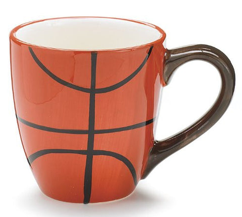 Basketball Coffee Mug/Cup For Sports Fans Great Gift