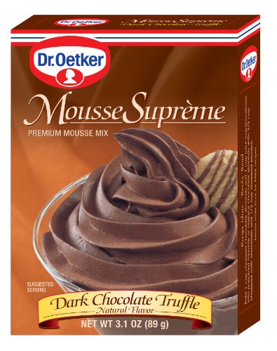 Dark Chocolate Truffle Mousse Box, 3.1 oz