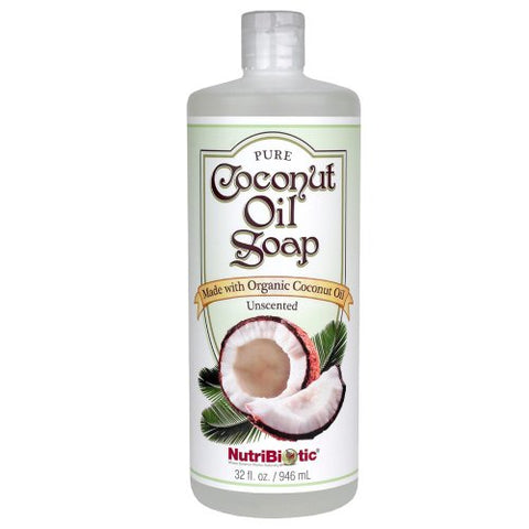 Pure Coconut Oil Soap, Unscented 32oz