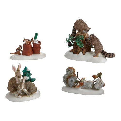 Department 56 Friendly Neighbors, Set of 4