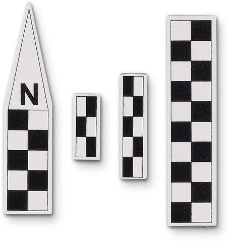 Mini North Arrow and Scale Set, 5 cm/3 cm/10 cm