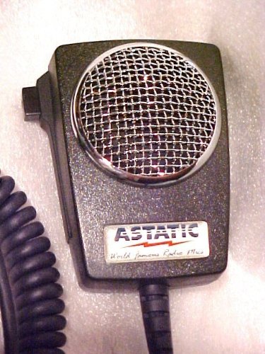 Astatic Amplified Power Mic-4 Pin (D104M6B-4B)