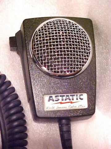 Astatic Amplified Power Mic-4 Pin (D104M6B-4B)