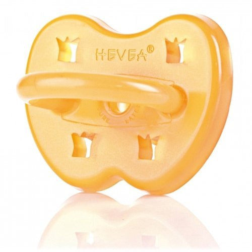 Hevea Pacifier Crown - Round Teat 0-3 Months