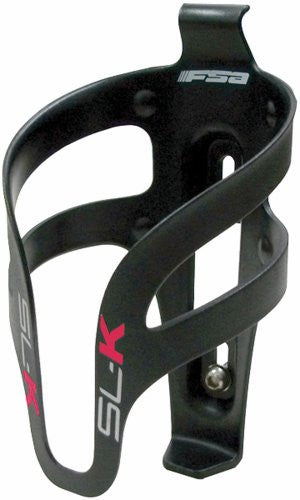 FSA SL-K CAGE BLACK w/ WHITE LOGO