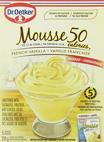 Dr. Oetker Mousse, French Vanilla, Lite 0.98 OZ