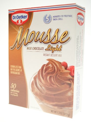 Dr Oetker Milk Chocolate Mousse Light Box, 1.3 oz