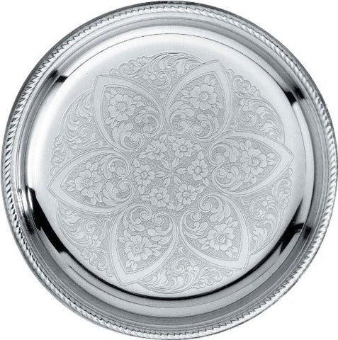 Decorated bottle coaster, 5½ in.