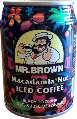 Mr Brown Iced Coffee Macadamia - 8.12 oz