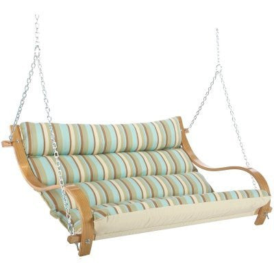 Deluxe Cushion Swing - Spring Bay Stripe